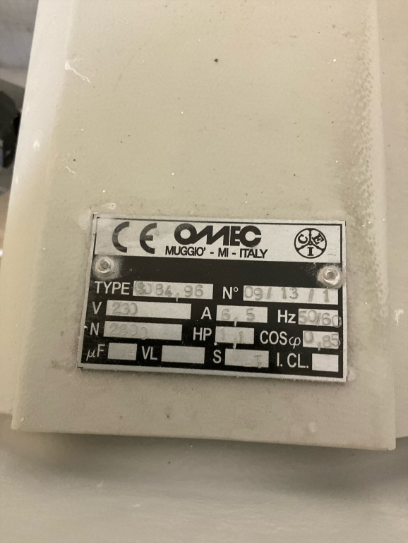 Laboratorní bruska OMEC 84.96 (2009) — Brno