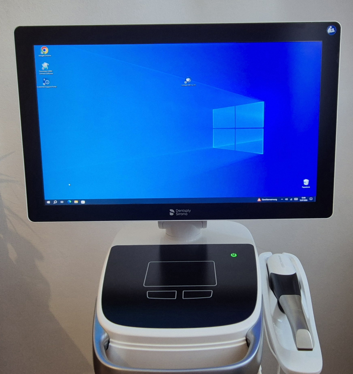 Sirona primescan contact 