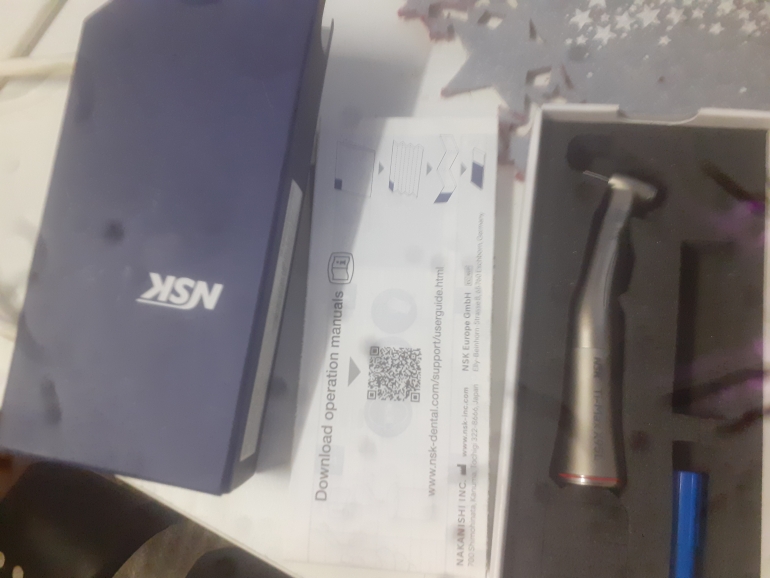 NOVÉ! NSK Ti-Max X95L - Optika, 1:5 Zesílení (Úhlový násade NOVÉ! NSK Ti-Max X95L - Optika, 1:5 Zesílení (Úhlový násade