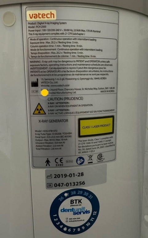 Prodám OPG Vatech PaX-i, Cena 99.000,-