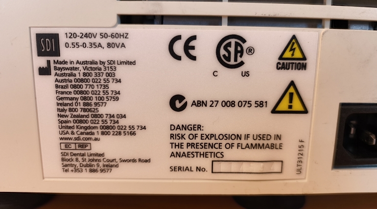 Ultramat 2, míchací přístroj, míchač kapslí