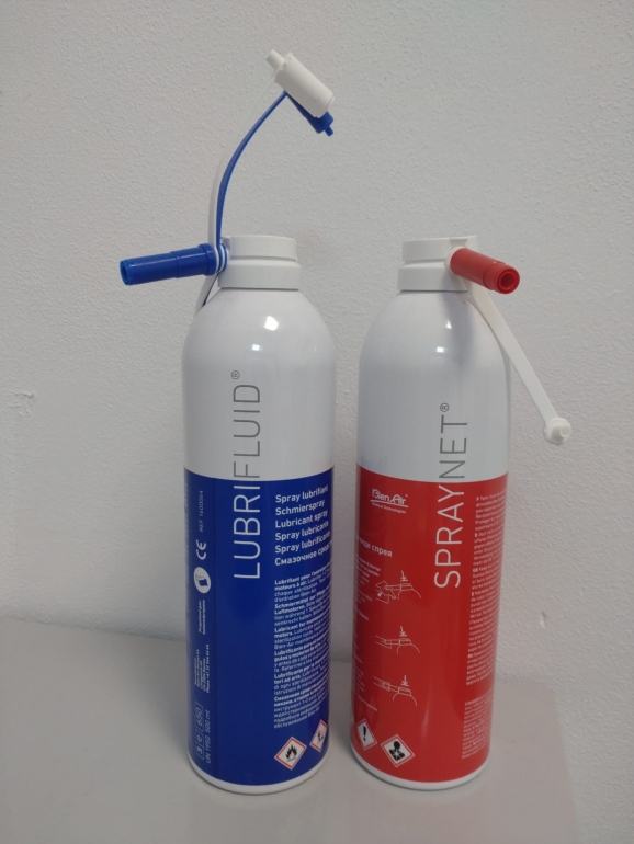 Lubrifluid mazací sprej 500ml, Spraynet 500 ml čistící sprej