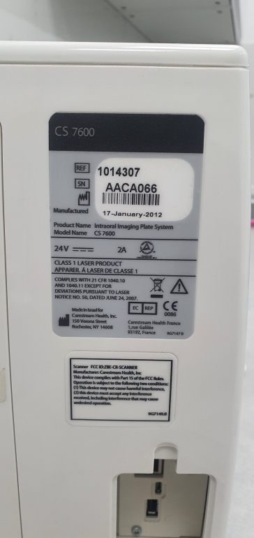 Carestream skener paměťových fólií CS 7600