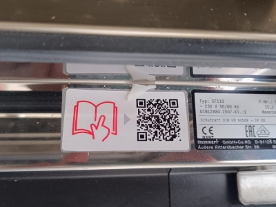 sterilizátor Memmert SF110 a Memmert SF75