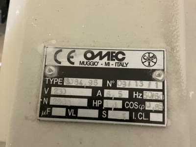 Laboratorní bruska OMEC 84.96 (2009) — Brno