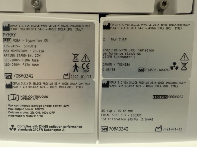OPG myray hyperion X5