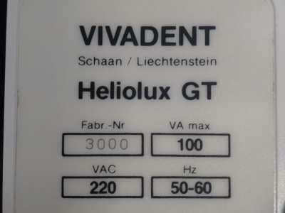 Vivadent Heliolux GT 
