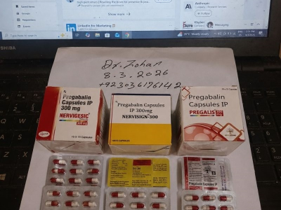 Pregabalin 300 mg  Nervigesic, Nervisign, Pregalis